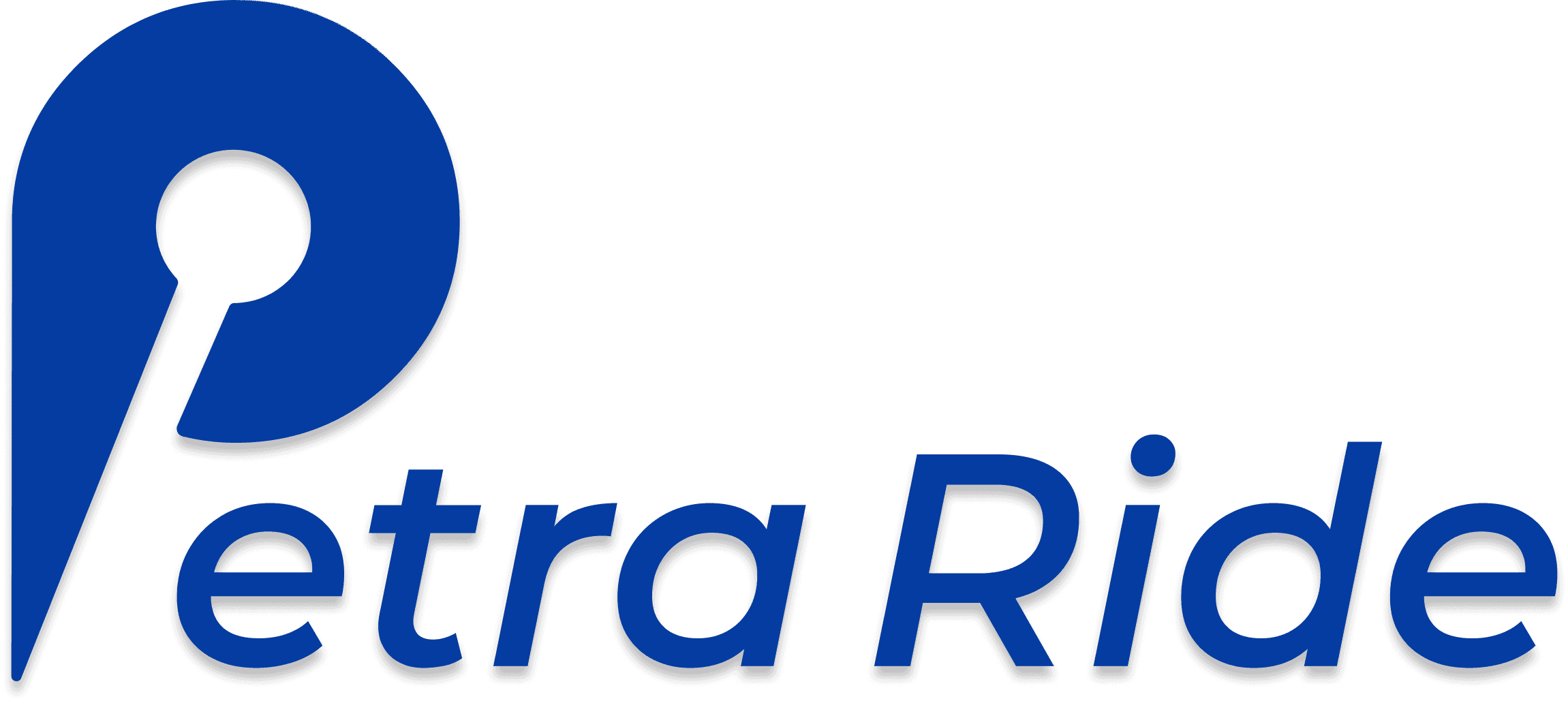 petra ride logo blue